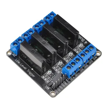 AiSpark 5V 4 Channel Solid State Relay Module With fuse for Arduino
AiSpark 5V 4 Channel Solid State Relay Module With fuse for Arduino