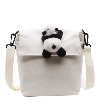 Shoulder Bag 2020 Trend Wild Canvas Bag Casual Fashion Messenger Bag Female Outdoor Sports Small Cross Bag Panda
Shoulder Bag 2020 Trend Wild Canvas Bag Casual Fashion Messenger Bag Female Outdoor Sports Small Cross Bag Panda