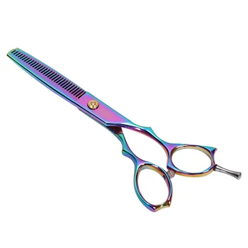 1 Pcs Stainless Steel Hairdressing Scissors Practical Teeth Scissors Hair Styling Tools for Salon Home Use (Colorful)
1 Pcs Stainless Steel Hairdressing Scissors Practical Teeth Scissors Hair Styling Tools for Salon Home Use (Colorful)