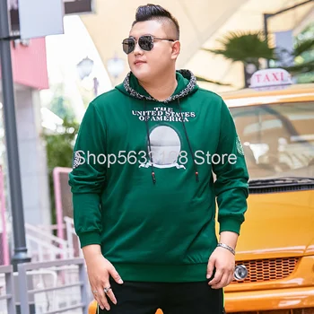 2020 Autumn Men Sports Leisure Loose Plus Fat Plus DaWith Cap Pullover Fat Fat Man Embroidery Printing Sweater 
2020 Autumn Men Sports Leisure Loose Plus Fat Plus DaWith Cap Pullover Fat Fat Man Embroidery Printing Sweater