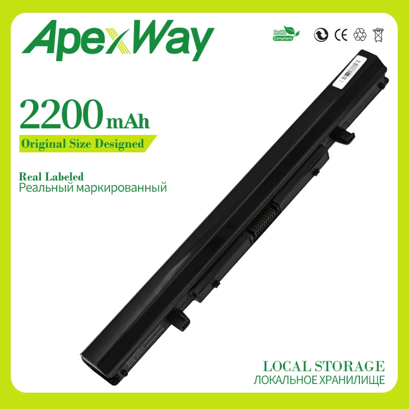 Apexway 4 cell Laptop Battery For Toshiba Satellite L900 L950 S900 S950 U845 U900 U940 U945 U955 PA5076U-1BRS PA5077U PABAS26
Apexway 4 cell Laptop Battery For Toshiba Satellite L900 L950 S900 S950 U845 U900 U940 U945 U955 PA5076U-1BRS PA5077U PABAS26