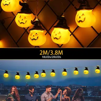 TPFOCUS 2M/3.8M 10LEDs/20LEDs Pumpkin Shape String Lights Halloween Decorative Props
TPFOCUS 2M/3.8M 10LEDs/20LEDs Pumpkin Shape String Lights Halloween Decorative Props