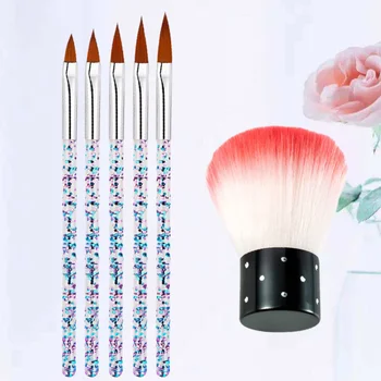 1 Set Nail Art Brush Durable Portable Practical Manicure Brush Crystal Nail Pen Nail Liner Brushes for Home Salon Women
1 Set Nail Art Brush Durable Portable Practical Manicure Brush Crystal Nail Pen Nail Liner Brushes for Home Salon Women