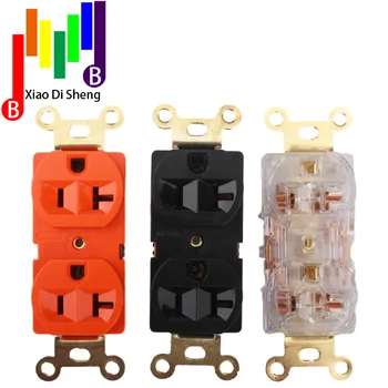 HIFI US AC Power duplex Receptacle Socket Gold Plated Wall outlet chassis IEC inlet power socket electric outlet 20A
HIFI US AC Power duplex Receptacle Socket Gold Plated Wall outlet chassis IEC inlet power socket electric outlet 20A