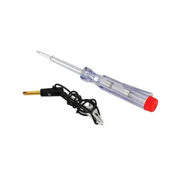 6-24V Car Special Electric Pen Ultra Tip Test Probe Test Pencil Abs Insulator Handle Bubble Tube Design Classic Electric Pen
6-24V Car Special Electric Pen Ultra Tip Test Probe Test Pencil Abs Insulator Handle Bubble Tube Design Classic Electric Pen