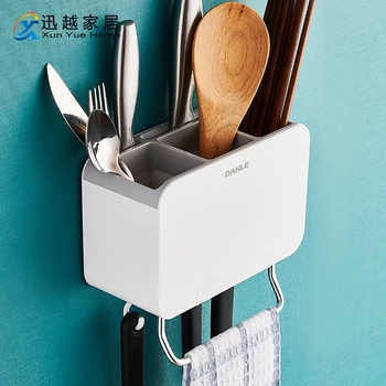 White Plastic Kitchen Racks Chopsticks Organizer Basket Drain Multifunctional Knife Holder Suction Wall Mounted Creative Storage
White Plastic Kitchen Racks Chopsticks Organizer Basket Drain Multifunctional Knife Holder Suction Wall Mounted Creative Storage