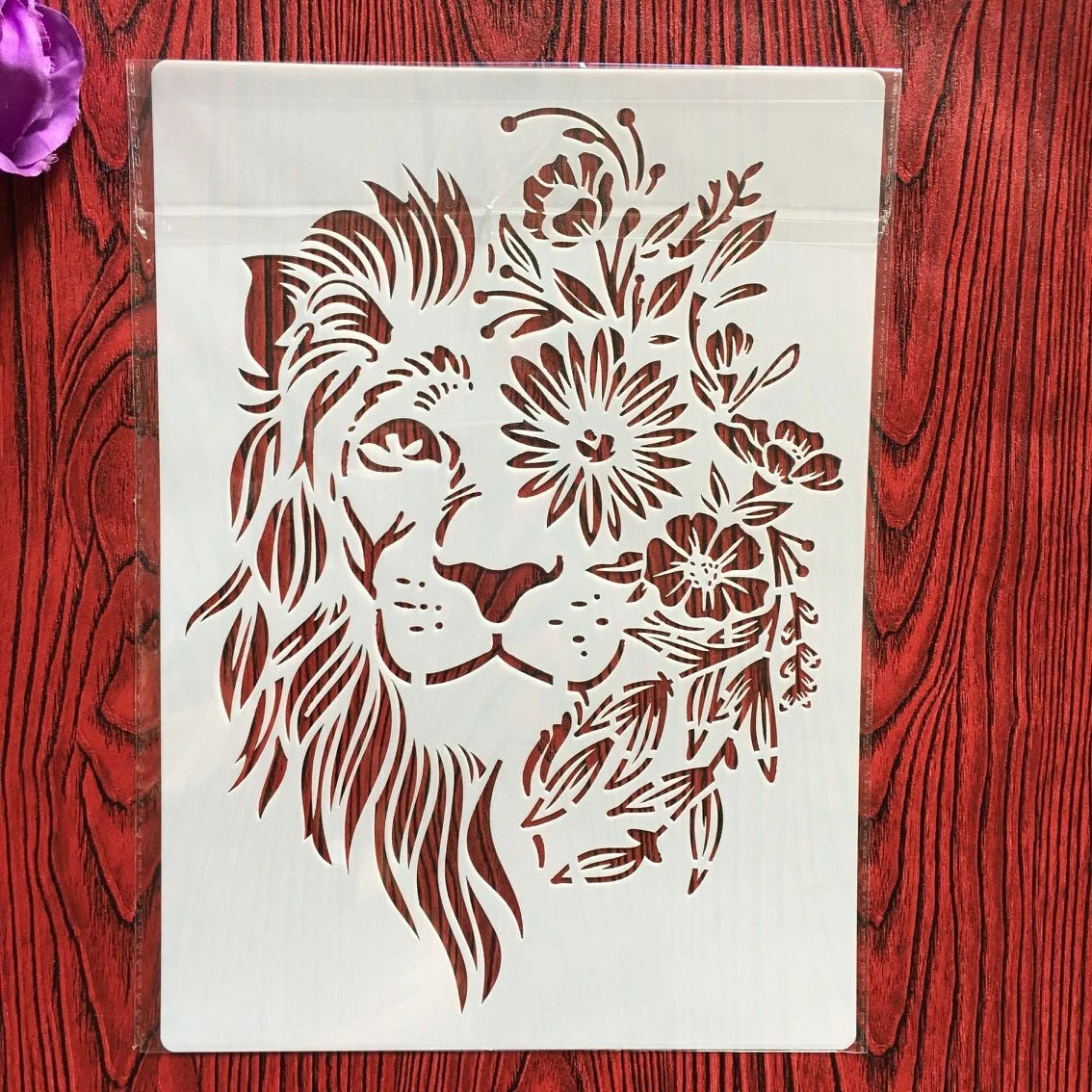 A2 size 42 * 59.4cm lion DIY Stencils Wall Painting Scrapbook Coloring Embossing Album Decorative Paper Card Template,stencil
A2 size 42 * 59.4cm lion DIY Stencils Wall Painting Scrapbook Coloring Embossing Album Decorative Paper Card Template,stencil