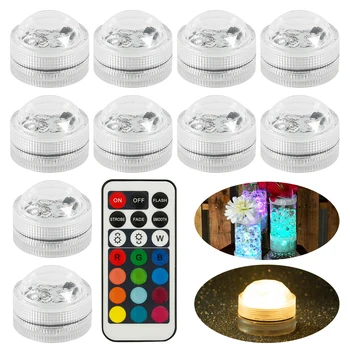 Remote Controlled RGB Submersible Light Battery Operated Underwater Night Lamp Outdoor Vase Bowl Garden Party Decoration
Remote Controlled RGB Submersible Light Battery Operated Underwater Night Lamp Outdoor Vase Bowl Garden Party Decoration