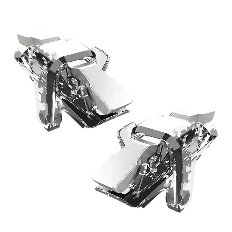 2 Pcs X7 Silver Gaming Controller Gamepad Trigger Aim Button Joystick Precision Shooting Shooting More Steadily for PUBG
2 Pcs X7 Silver Gaming Controller Gamepad Trigger Aim Button Joystick Precision Shooting Shooting More Steadily for PUBG
