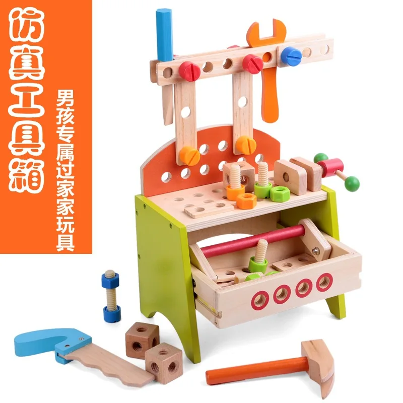 Toolbox Chair Multi-functional Disassembly Luban Toy Set Children Maintenance Mechanism Tool Table Nut Silk Assembly Combination
Toolbox Chair Multi-functional Disassembly Luban Toy Set Children Maintenance Mechanism Tool Table Nut Silk Assembly Combination