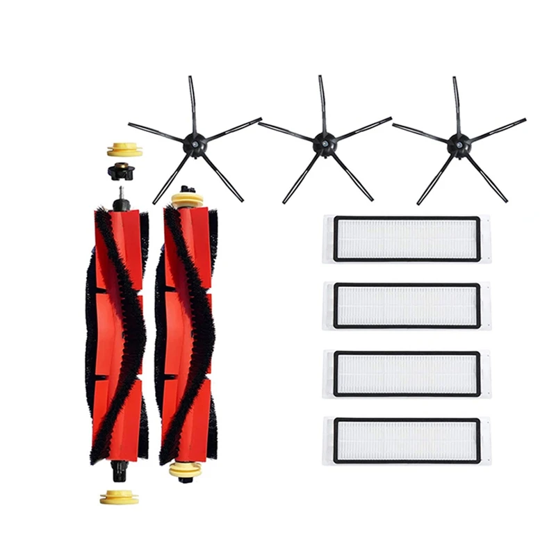 9 Set Replacement Parts Compatible for Xiaomi Roborock S5 Max S6 S60 S5 S50 T6 Mop Black Side Brush Accessories
9 Set Replacement Parts Compatible for Xiaomi Roborock S5 Max S6 S60 S5 S50 T6 Mop Black Side Brush Accessories