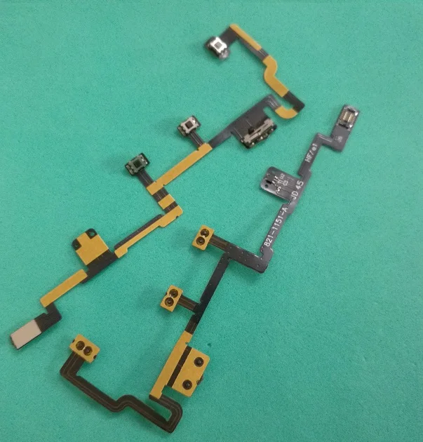 10pcs Volume Button Flex Cable for iPad 2 CDMA A1395 A1396 Power On/Off Switch SIlent Mute | Мобильные телефоны и
