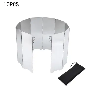 GloryStar 10 Plates Outdoor Aluminum Windshield Lightweight Compact Folding Hiking Picnic Cooker Stove Wind Screen
GloryStar 10 Plates Outdoor Aluminum Windshield Lightweight Compact Folding Hiking Picnic Cooker Stove Wind Screen