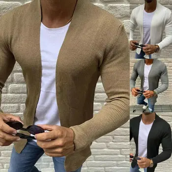 Men's Knitted Cardigan Long Sleeve Casual Sweater Jacket Solid Coat Tops Solid Color Spring Autumn Sweaters M-XXXL 
Men's Knitted Cardigan Long Sleeve Casual Sweater Jacket Solid Coat Tops Solid Color Spring Autumn Sweaters M-XXXL