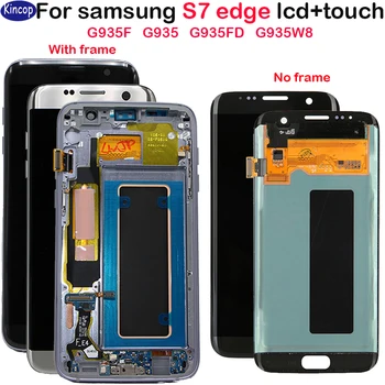 SUPER AMOLED For SAMSUNG GALAXY S7 EDGE G935 G935F G935W8 LCD Display Touch Screen Digitizer 5.5"For Samsung S7 Edge LCD
SUPER AMOLED For SAMSUNG GALAXY S7 EDGE G935 G935F G935W8 LCD Display Touch Screen Digitizer 5.5"For Samsung S7 Edge LCD