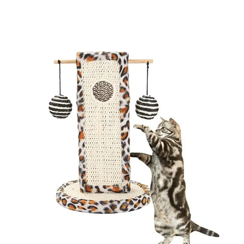 Pet Cat Toy Cat Tree Tower Scratch Post Cats Sisal Scratch Board with Balls Kitten Climbing Jumping Toys Pet Supplies
Pet Cat Toy Cat Tree Tower Scratch Post Cats Sisal Scratch Board with Balls Kitten Climbing Jumping Toys Pet Supplies