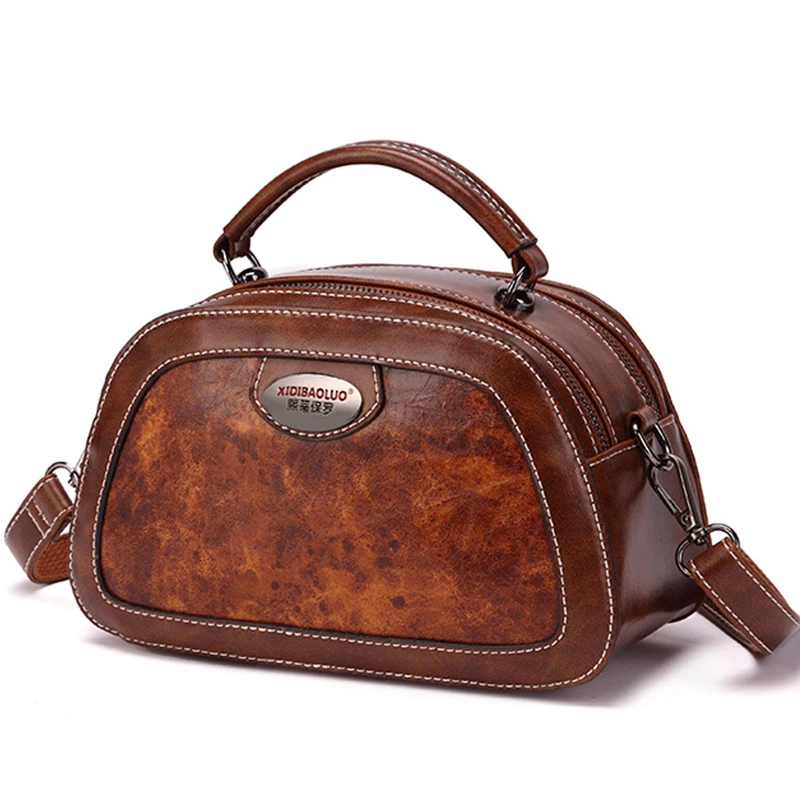 2019 Summer New Fashion Genuine Leather Bag Single Shoulder Bags Messenger Vintage Luxury Handbag Women Bags High Quality Ladies 
2019 Summer New Fashion Genuine Leather Bag Single Shoulder Bags Messenger Vintage Luxury Handbag Women Bags High Quality Ladies