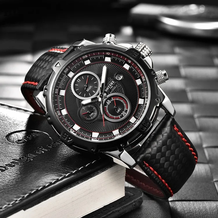 2020 Casual Fully Automatic More Function Calendar Machinery Watches Genuine Leather Luminous Men Sports Watch WL016
2020 Casual Fully Automatic More Function Calendar Machinery Watches Genuine Leather Luminous Men Sports Watch WL016