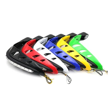 1 Pair Motorcycle Hand Guards Handlebar Hand Protector LED Light Universal Motorcycle Motocicleta Hand Guards Accessories
1 Pair Motorcycle Hand Guards Handlebar Hand Protector LED Light Universal Motorcycle Motocicleta Hand Guards Accessories
