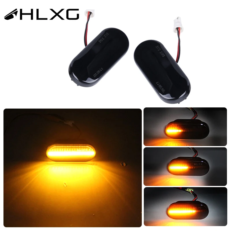 

Led Dynamic Side Marker Turn Signal Light for ford focus mk2 fusion fiesta vw bora golf 4 polo 9n ibiza 6l c max seat leon 1m