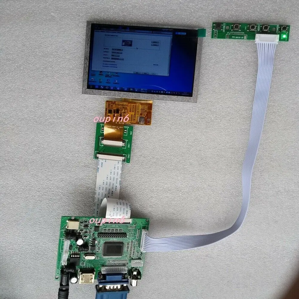 VGA 2AV набор для платы ЖК-контроллер с 4 3 "ЖК-монитор 480x272 Панель Экран VS043T |