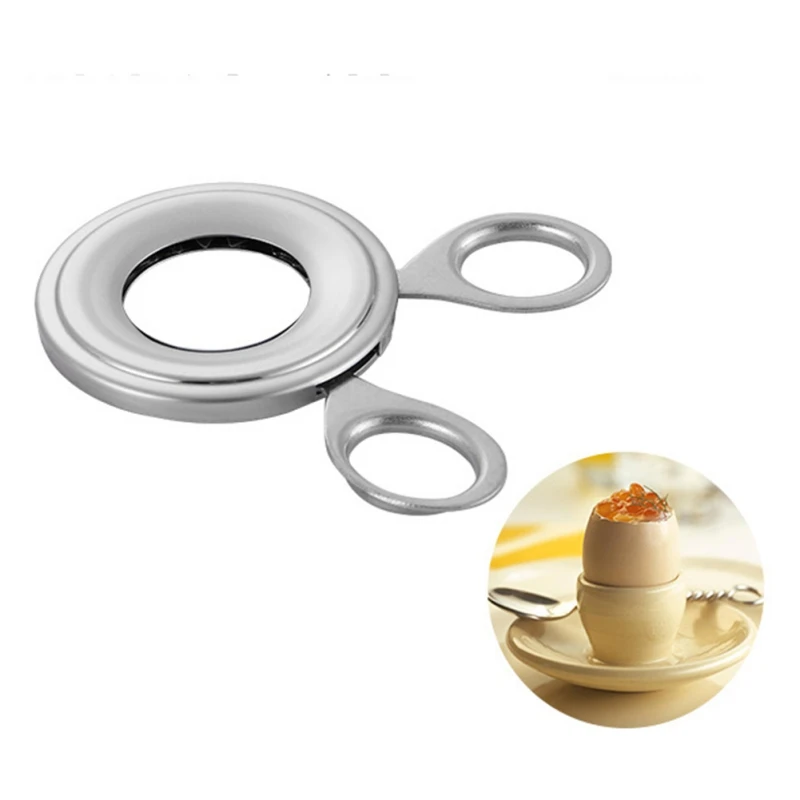 Shell Cutter Raw Egg Top Opener Kitchen Tools Stainless Steel Boiled Egg Topper
Shell Cutter Raw Egg Top Opener Kitchen Tools Stainless Steel Boiled Egg Topper