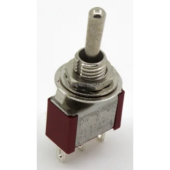 10pcs/lot MTS-123 perforate diameter 6 mm 2 reset 3 pin (ON) - OFF - (ON) SPDT 3 positions toggle switch
10pcs/lot MTS-123 perforate diameter 6 mm 2 reset 3 pin (ON) - OFF - (ON) SPDT 3 positions toggle switch