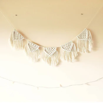 Nordic style woven tapestry Bohemia style wall-hanging decoration handmade woven cotton rope tapestry finished product
Nordic style woven tapestry Bohemia style wall-hanging decoration handmade woven cotton rope tapestry finished product