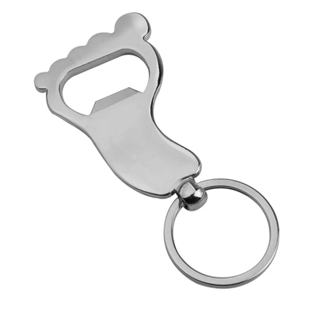 Footprint Shape Corkscrew Keychain beer opening Beer Bottle Opener Keychain Key Tag Chain Ring Home Kitchen Decor Accessories
Footprint Shape Corkscrew Keychain beer opening Beer Bottle Opener Keychain Key Tag Chain Ring Home Kitchen Decor Accessories