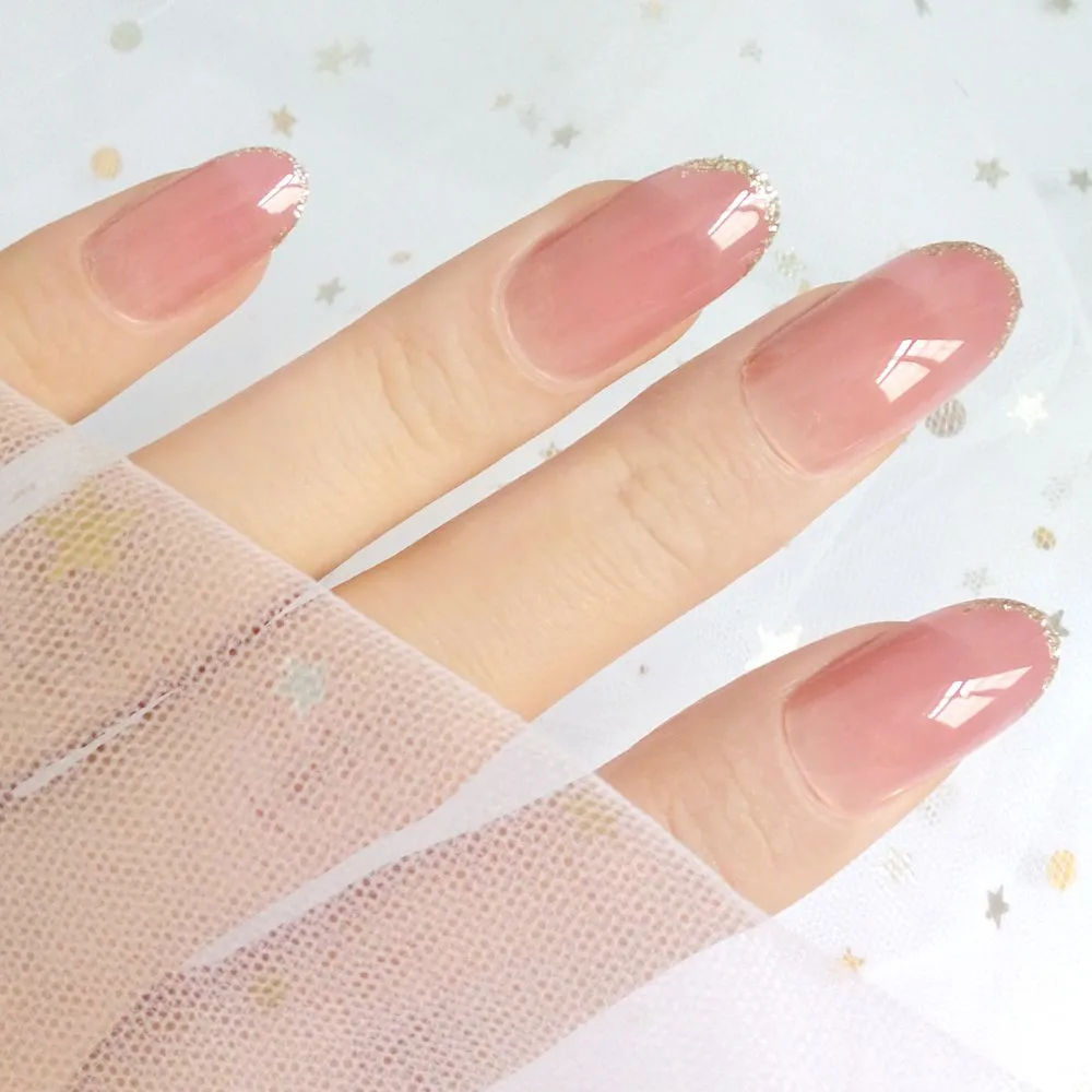 24 Pcs Dim Pink Artificial False Nails Long French Fake Nails With Design Press On Nail Tips For Manicure Z239
24 Pcs Dim Pink Artificial False Nails Long French Fake Nails With Design Press On Nail Tips For Manicure Z239