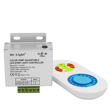 Milight FUT040 Dual White LED Strip Control 5Keys LED Touch Wireless RemoteLed Controller DC12-24V 6A/Channel
Milight FUT040 Dual White LED Strip Control 5Keys LED Touch Wireless RemoteLed Controller DC12-24V 6A/Channel