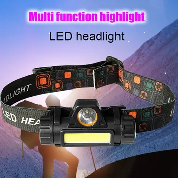 Wholeslae Multi-function LED Headlights Waterproof USB Charging Magnetic COB Work Light Fishing Torch G66
Wholeslae Multi-function LED Headlights Waterproof USB Charging Magnetic COB Work Light Fishing Torch G66