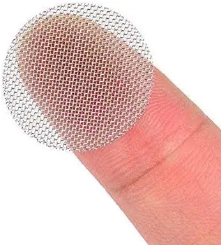 Lvcky 150 Pieces inless Steel Smoking Screens Pipe Screen Filters 15 mm with Storage Box by Lvcky by Lvcky 
Lvcky 150 Pieces inless Steel Smoking Screens Pipe Screen Filters 15 mm with Storage Box by Lvcky by Lvcky