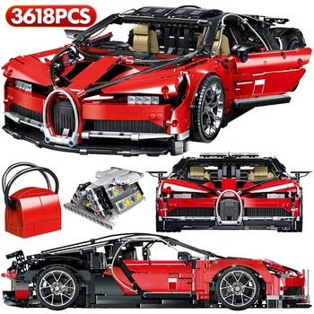 QUNLONG Technic Series RC Car 1:10 Bugattied Racing Car Building Blocks 2.4s Assemble Model Simulation Mini Bricks Toys for Kids
QUNLONG Technic Series RC Car 1:10 Bugattied Racing Car Building Blocks 2.4s Assemble Model Simulation Mini Bricks Toys for Kids