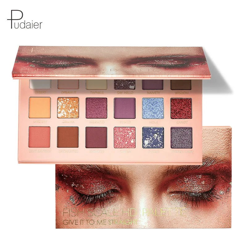 Pudaier Fish Scale Eye Shadow Plate 18 Color Eye Shadow Plate Desert Rose Net Red Pop Son Wholesale Cross-border Makeup Ins
Pudaier Fish Scale Eye Shadow Plate 18 Color Eye Shadow Plate Desert Rose Net Red Pop Son Wholesale Cross-border Makeup Ins