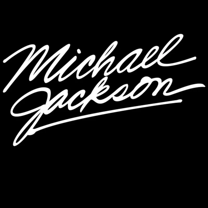Reflective Michael Jackson Artistic Font Car Sticker and Decals Creativity Bumper Window Cover Scratches Accessories PVC18*10cm
Reflective Michael Jackson Artistic Font Car Sticker and Decals Creativity Bumper Window Cover Scratches Accessories PVC18*10cm