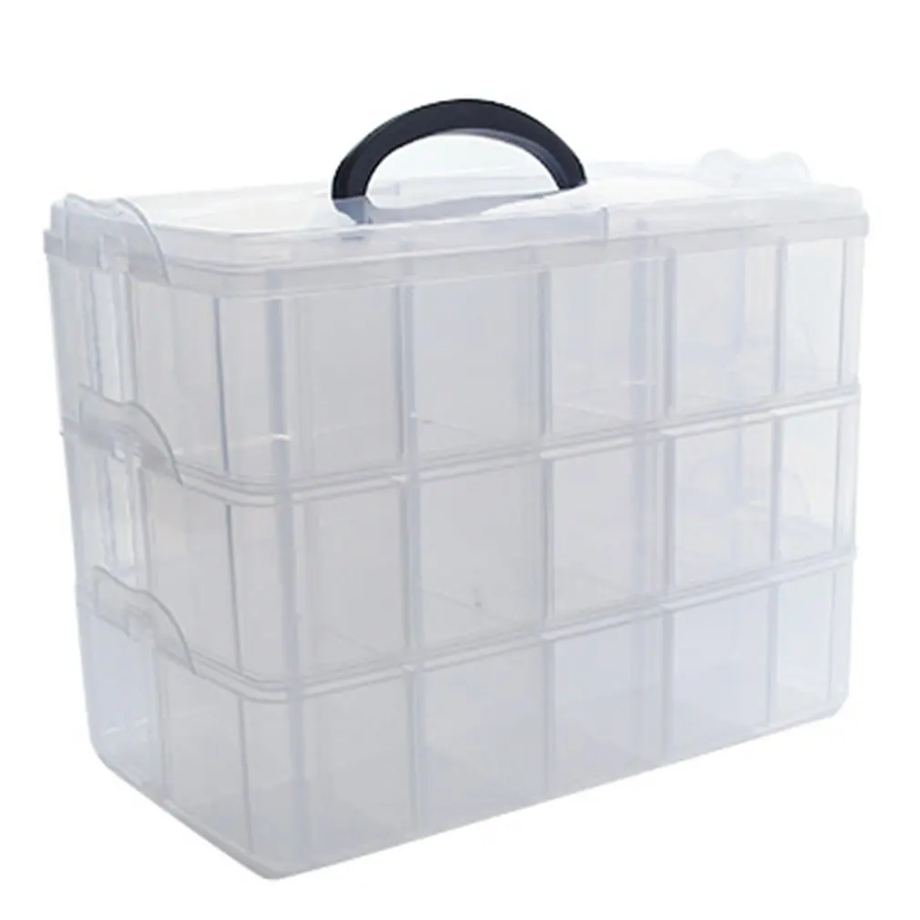 Foldable Three-layer Tape Transparent Storage Box Separate Tape Stickers Tool Manager Transparent Plastic Office Organizer
Foldable Three-layer Tape Transparent Storage Box Separate Tape Stickers Tool Manager Transparent Plastic Office Organizer