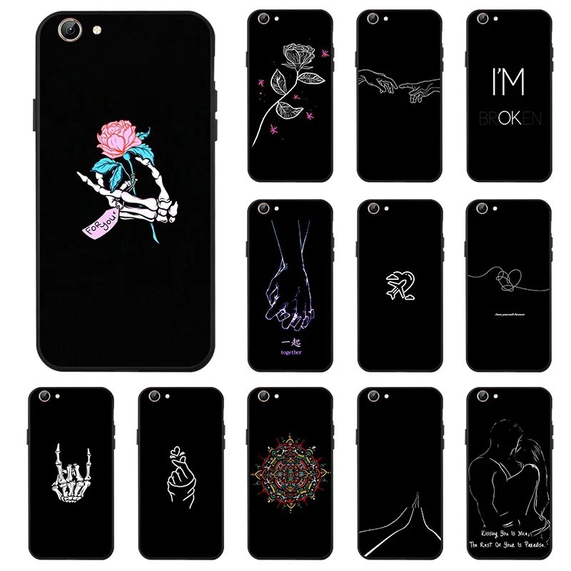 Силиконовый чехол с рисунком сделай сам для Vivo Y91 Y81 Y83 Pro Y71 Y71S Y71I Y69 Y66 Y67 Y55 Y53 чехлы