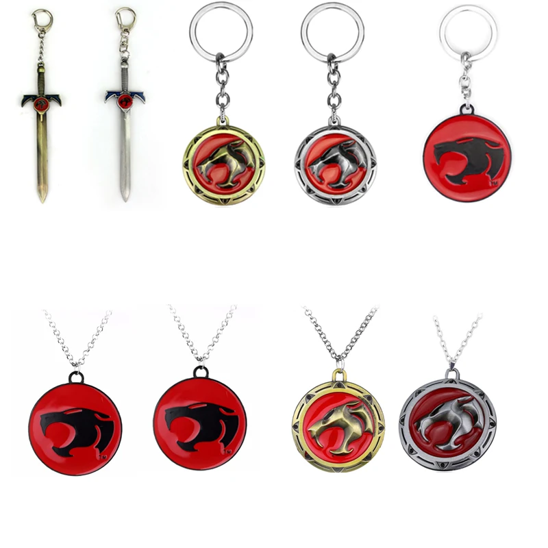 New Cartoon animation Thundercats keychain red Logo Gold silver 5cm Metal Key chain Keyring
New Cartoon animation Thundercats keychain red Logo Gold silver 5cm Metal Key chain Keyring