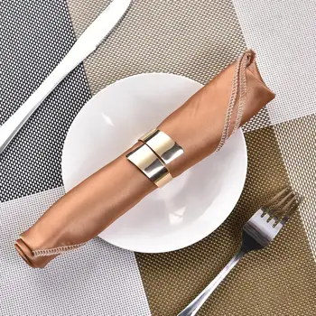 12 PCS High-end Napkin Kitchen Button High-quality Metal Napkin Ring Table Decoration for Wedding Christmas Dinner Parties
12 PCS High-end Napkin Kitchen Button High-quality Metal Napkin Ring Table Decoration for Wedding Christmas Dinner Parties