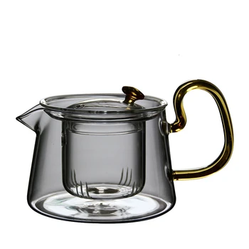 Transparent Glass Teapot Tea Set High Temperature Resistance Filter Can Heating Tea Cooks Infusion Of Tea Pot Boiling Teapot
Transparent Glass Teapot Tea Set High Temperature Resistance Filter Can Heating Tea Cooks Infusion Of Tea Pot Boiling Teapot