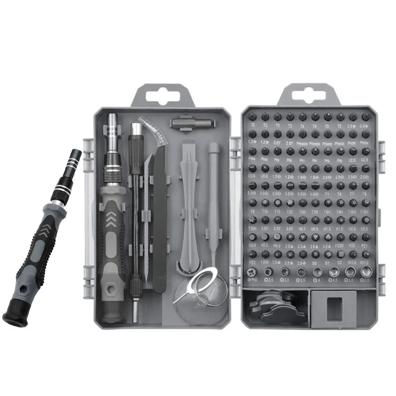 115/112/31 in 1 Multifunctional Torx Socket Screwdriver Bit Precision Mobile Phone Repair Equipment Hand Tool Screwdriver Set
115/112/31 in 1 Multifunctional Torx Socket Screwdriver Bit Precision Mobile Phone Repair Equipment Hand Tool Screwdriver Set