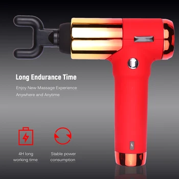 massage gun Mini Electric Handheld Electric Fascia Gun Quiet Muscle Massager 4 Speed 5 Massage Heads for Neck Back Pain Relief
massage gun Mini Electric Handheld Electric Fascia Gun Quiet Muscle Massager 4 Speed 5 Massage Heads for Neck Back Pain Relief