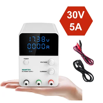 Adjustable dc Switching Lab Power Supply Variable 60V 30V 10A 5A Digital Regulated Power Modul Laboratory Power Source GPS3010D
Adjustable dc Switching Lab Power Supply Variable 60V 30V 10A 5A Digital Regulated Power Modul Laboratory Power Source GPS3010D