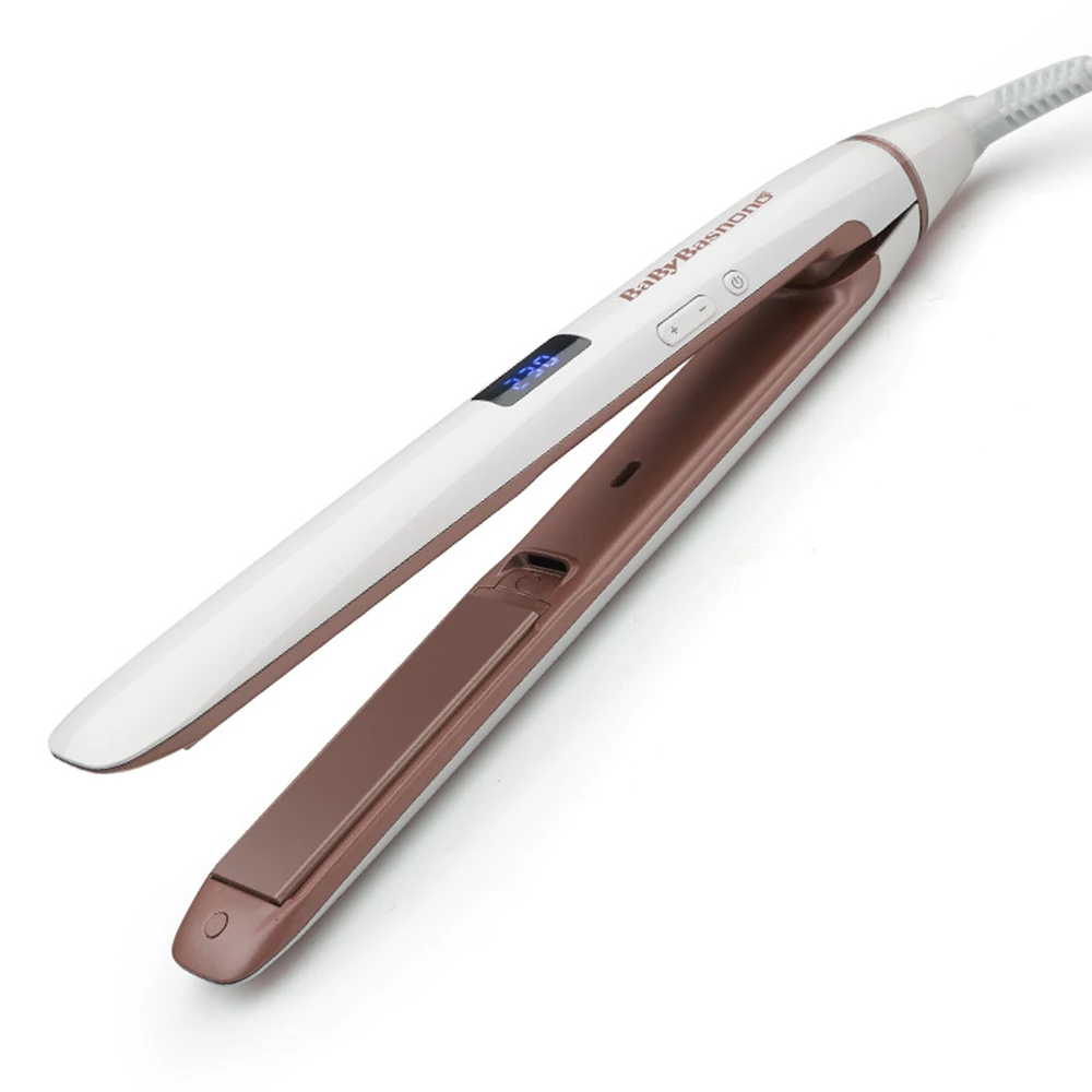 LED Digital Temperature Control professional 2 in 1 twist hair curling ceramic tourmaline ionic flat iron hair straighten
LED Digital Temperature Control professional 2 in 1 twist hair curling ceramic tourmaline ionic flat iron hair straighten