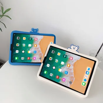 For iPad 10.2 Desk Stand case Cute Bear Cartoon Pattern soft Silicone 2 in 1 Shockproof Protective Cover for iPad 10.2 fundas
For iPad 10.2 Desk Stand case Cute Bear Cartoon Pattern soft Silicone 2 in 1 Shockproof Protective Cover for iPad 10.2 fundas
