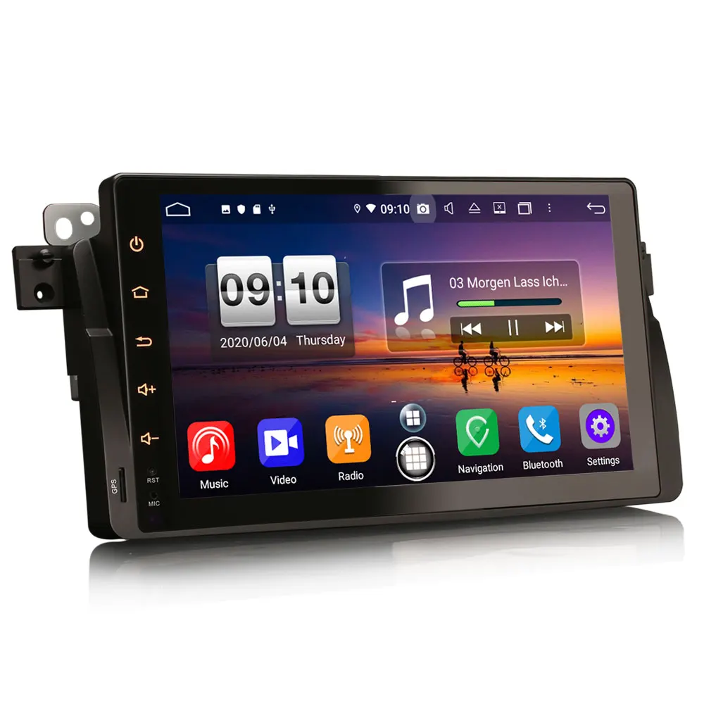 9 "Восьмиядерный процессор Android 10 0 OS автомобильный мультимедийный навигатор GPS