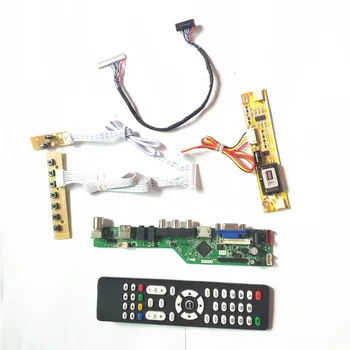 For M185B1-L05/L06/L07 Remote+Inverter+keyboard 2CCFL 30Pin LVDS T.V53 controller board VGA HDMI AV USB RF LCD display panel Kit
For M185B1-L05/L06/L07 Remote+Inverter+keyboard 2CCFL 30Pin LVDS T.V53 controller board VGA HDMI AV USB RF LCD display panel Kit