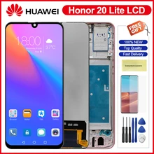 Ensemble écran tactile LCD, pièce détachée, pour Huawei Honor 20 Lite MAR-LX1H HRY-LX1T=