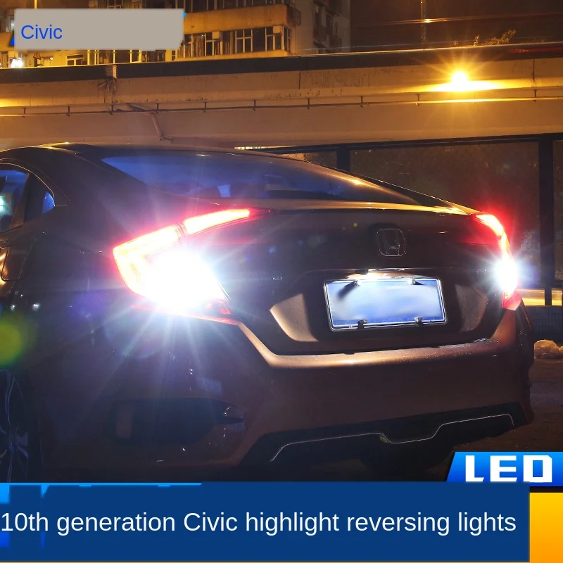 Applicable to the 10 Th Generation Civic Reversing Light Modification Highlight Led Stop Lamp Rear Taillight Car Bulb Modificati
Applicable to the 10 Th Generation Civic Reversing Light Modification Highlight Led Stop Lamp Rear Taillight Car Bulb Modificati